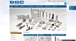 Desktop Screenshot of bscmetal.com